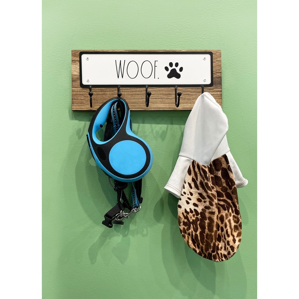 Rae Dunn Pet Themed Wall Hooks - WOOF