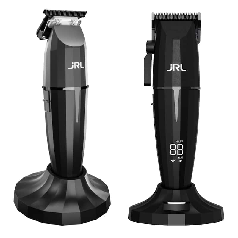JRL Professional Onyx Cordless Hair Clipper and Trimmer Set