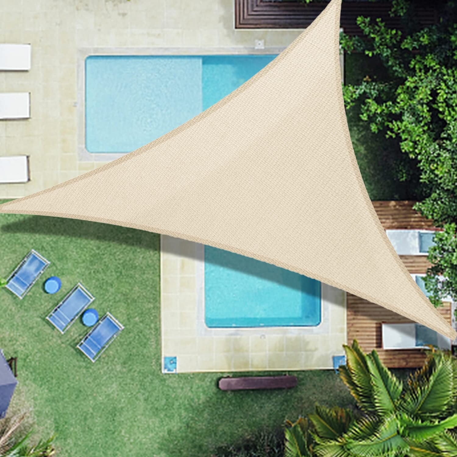 Waterproof garden sail canopy online