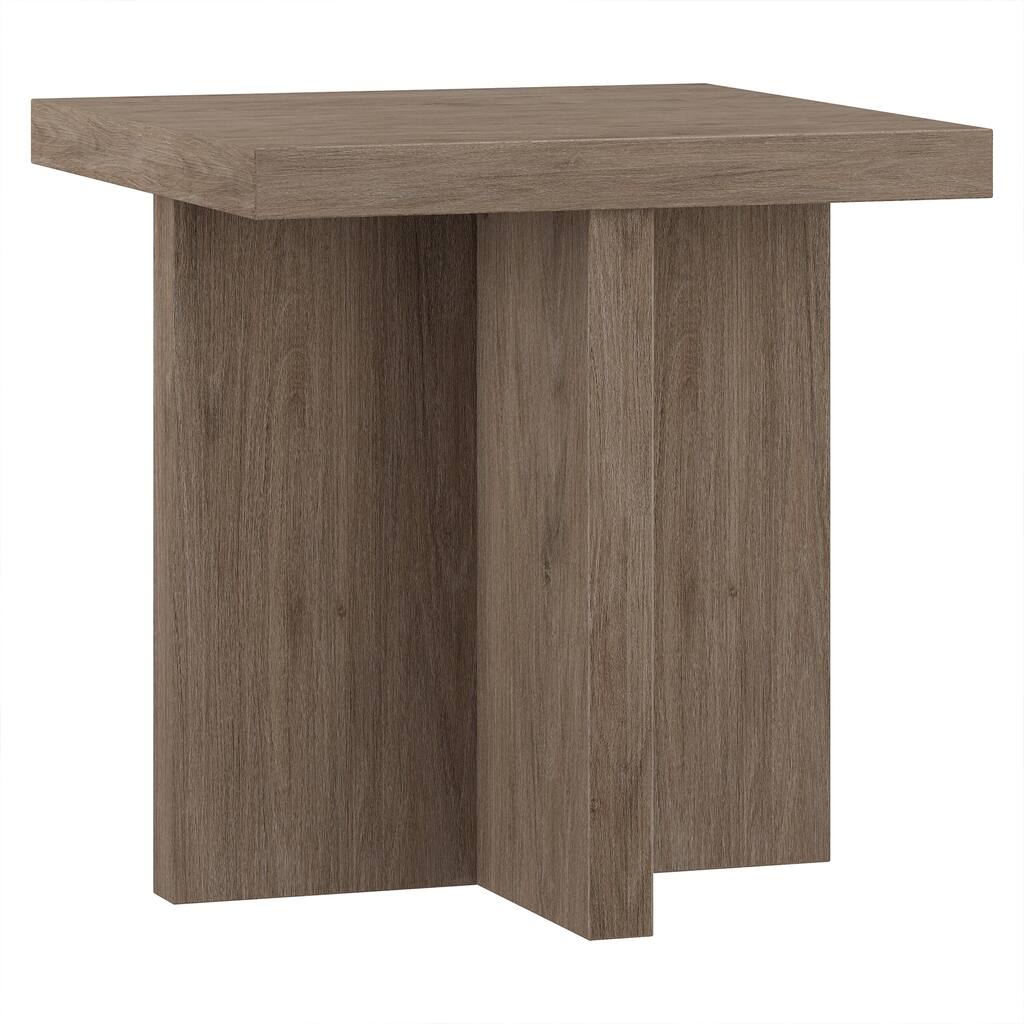 Elna 22" Wide Square Side Table - 22" Wide