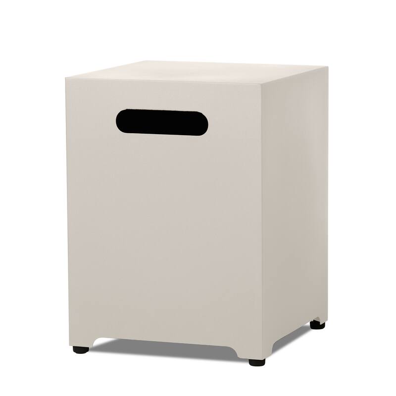 Square Metal Propane Tank Cover by Real Flame - 15.125" L x 15.125" W x 20.25" H