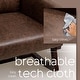 preview thumbnail 96 of 171, HOMYKA 28" Wide Rocking Chair for Nursery with Solid Wood Leg