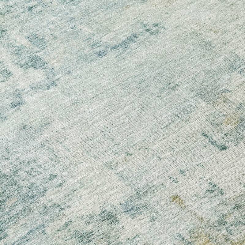 Machine Washable Indoor/ Outdoor Modern Casual Chantille Rug