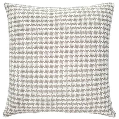 Coco Jicama Houndstooth Throw Pillow