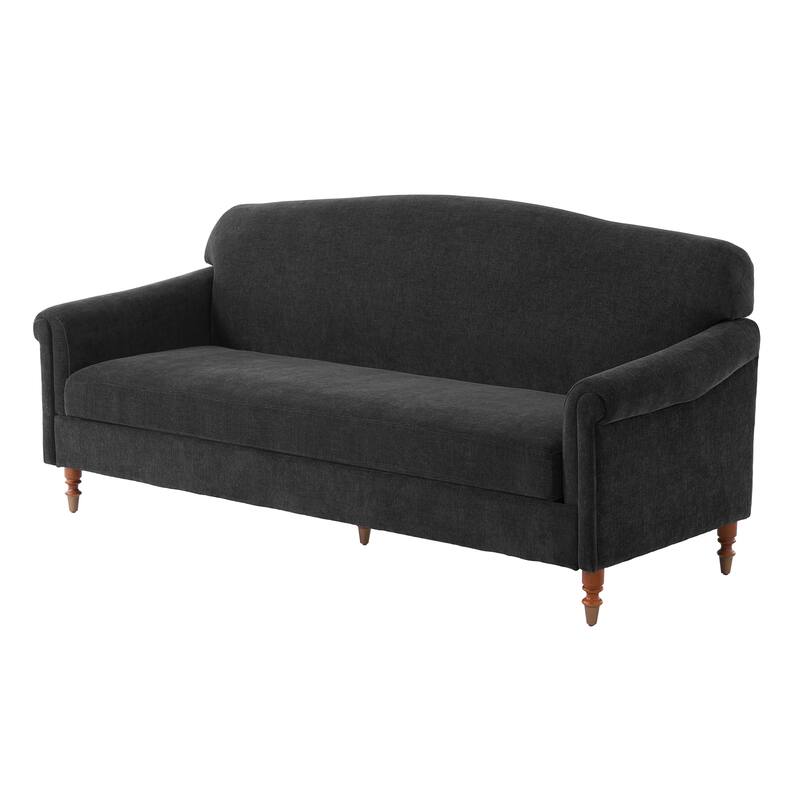 Christopher Knight Home - Modern Upholstered Loveseat Sofa with Rolled Arms