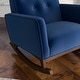 preview thumbnail 21 of 27, Westminister Modern Indoor Nursery Rocking Armchair for Bedroom and Livingroom