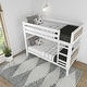 preview thumbnail 6 of 4, Max and Lily Scandinavian Twin over Twin Bunk Bed
