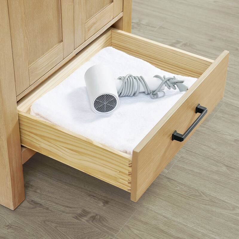 Shannon Bath Vanity with Composite Stone Countertop without Mirror