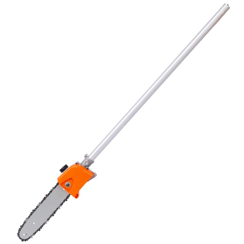 12 in 1 Multi-Functional Trimming Tool, 52CC 2-Cycle Garden Tool System with Gas Pole Saw, Hedge Trimmer, Grass Trimmer