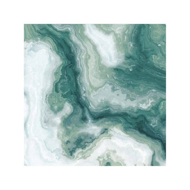 Isle 6x6 Glossy Porcelain Agate Geode Tile - Floor, Wall, Backsplash