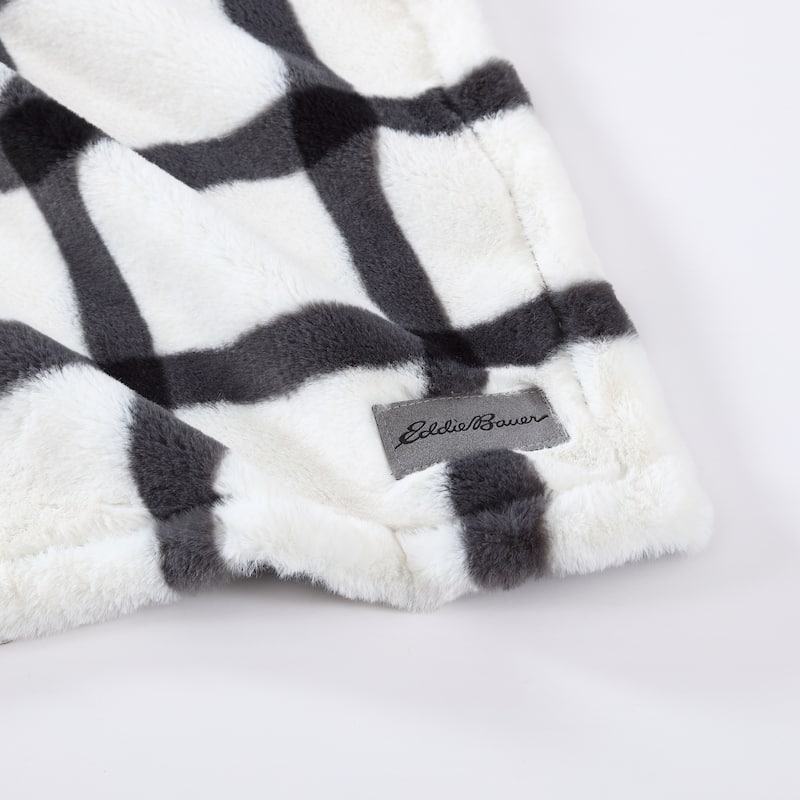 Eddie Bauer Faux Fur Throw Blankets