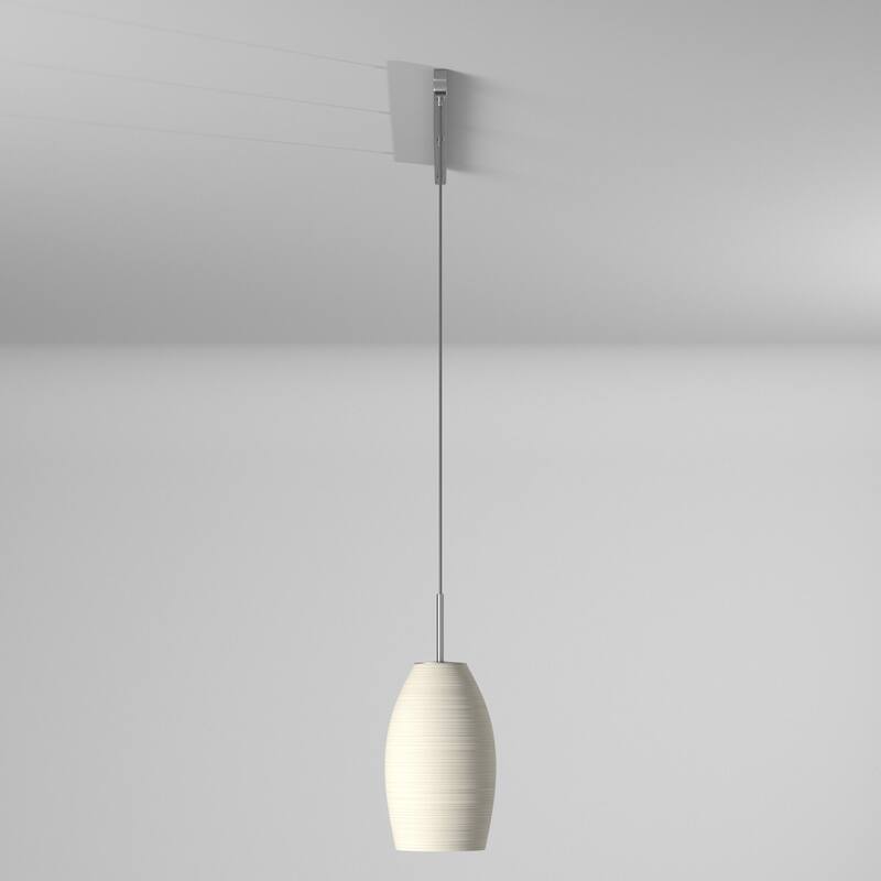 Eglo Batista 3-light Matte Nickel Island Light with White Wiped Glass