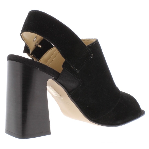 black suede shooties