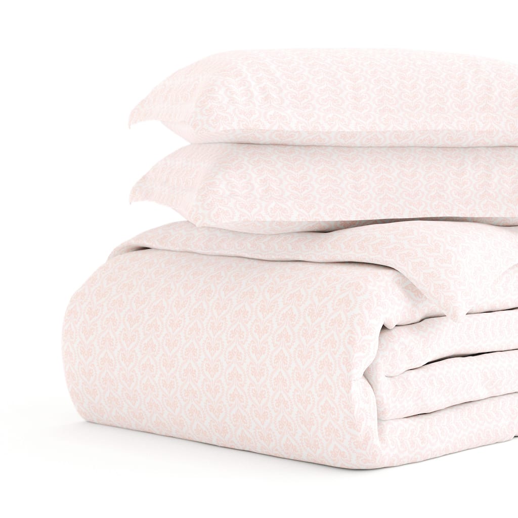 Becky Cameron Classic in Pink 3 Piece Duvet Cover Set