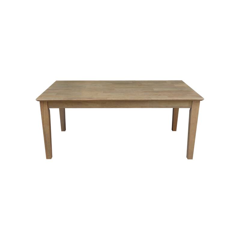 Solid Wood Shaker Coffee Table