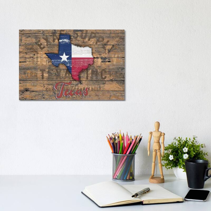 iCanvas "Rustic Morning In Texas State" by Diego Tirigall Canvas Print - 8x12x0.75