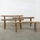 preview thumbnail 13 of 29, Vintage Noodle Bench Weathered Natural (size and finish vary)