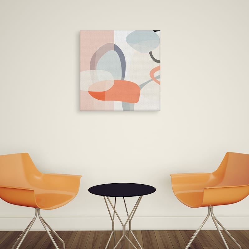 Floating on Silk I by Susan Jill Canvas Art Print