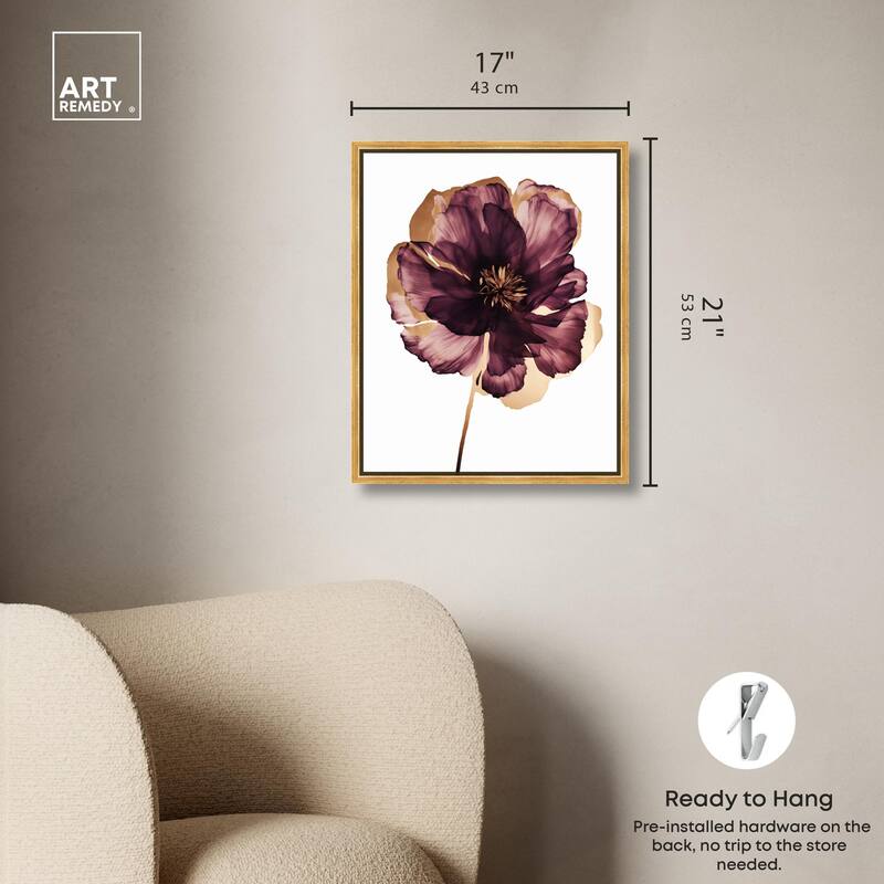 Lilac Blooming I Canvas by Art Remedy