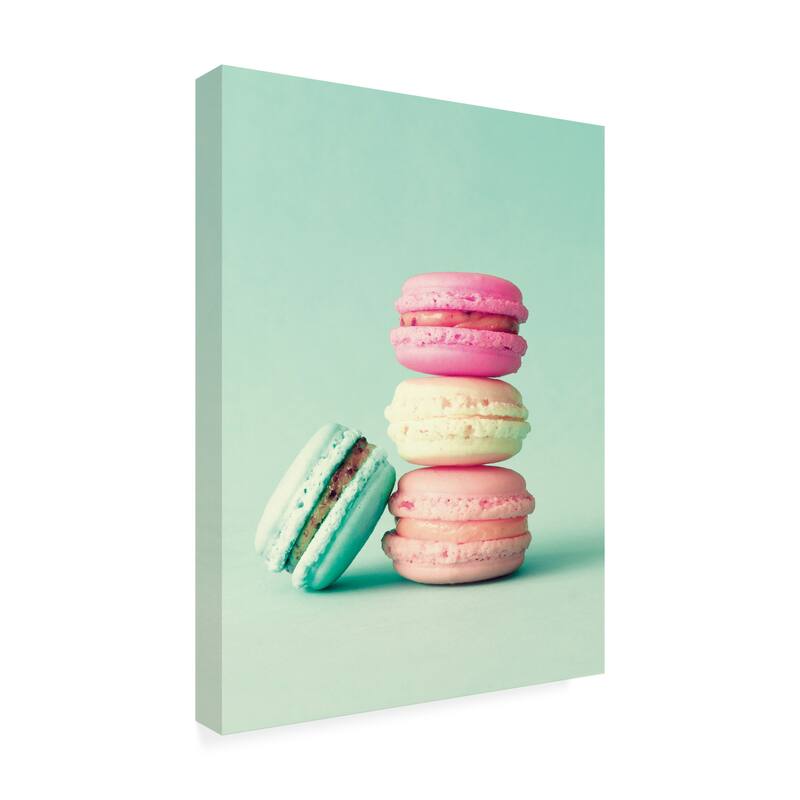Incado 'French Macarons' Canvas Art Bed Bath & Beyond 39535599