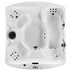 preview thumbnail 3 of 5, Lifesmart LS500 Plus 5-Person 23-Jet 110v Plug and Play Spa with Thermal Locking Cover