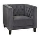 preview thumbnail 14 of 14, Lifestorey Modern Chesterfield Back Accent Chair