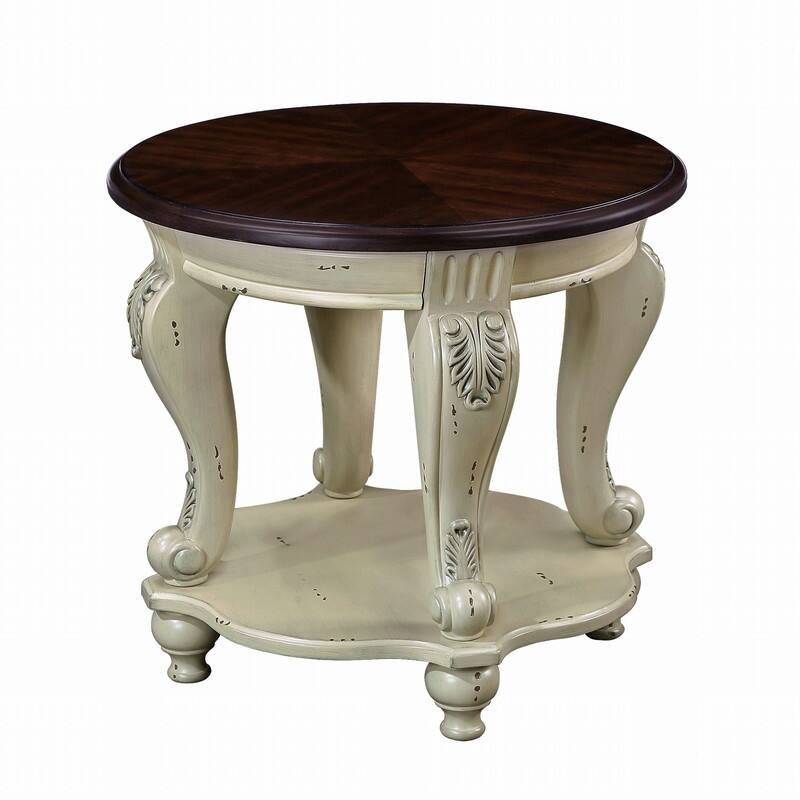 3-Piece Coffee Table Set with 2 End Side Tables