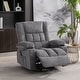 preview thumbnail 17 of 23, Big and Tall Massage Rocker and Swivel Recliner Chair with Heat and Vibration