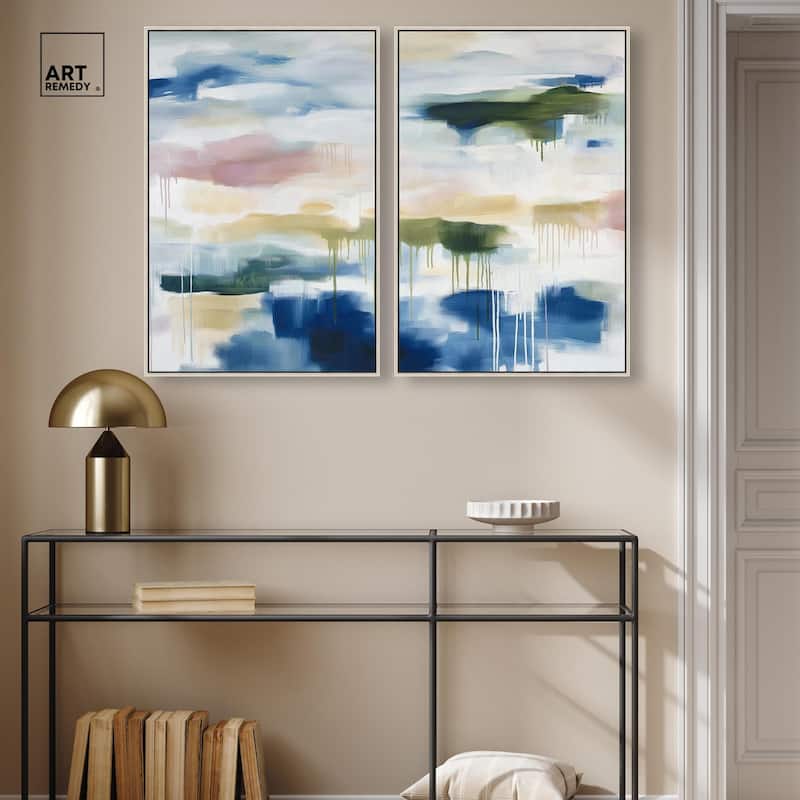 Kairos II Canvas Set of 2 by Art Remedy