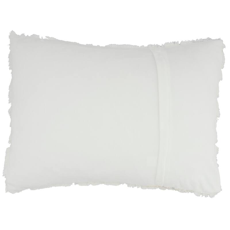 Mina Victory Faux Fur Metallic Branches Indoor Accent Pillows or Throw
