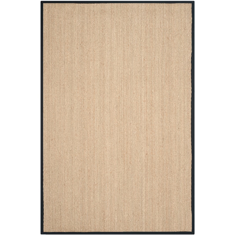 SAFAVIEH Natural Fiber Oceana Herringbone Seagrass Rug