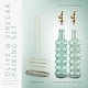preview thumbnail 17 of 196, COOK WITH COLOR Glass Olive Oil Bottle Dispenser - 2 Pack- 17oz Oil and Vinegar Carafe Decanter
