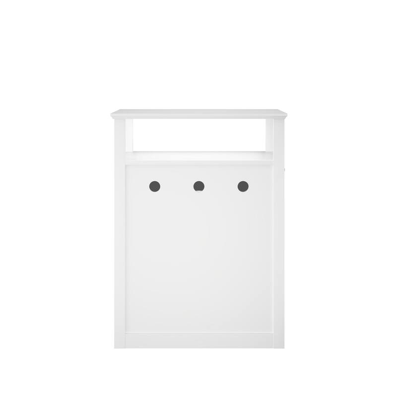 Cat Litter Box Enclosure Furniture, Wooden Cat House with Enclosed Cabinet, Hidden Litter Box Furniture with Storage Shelf