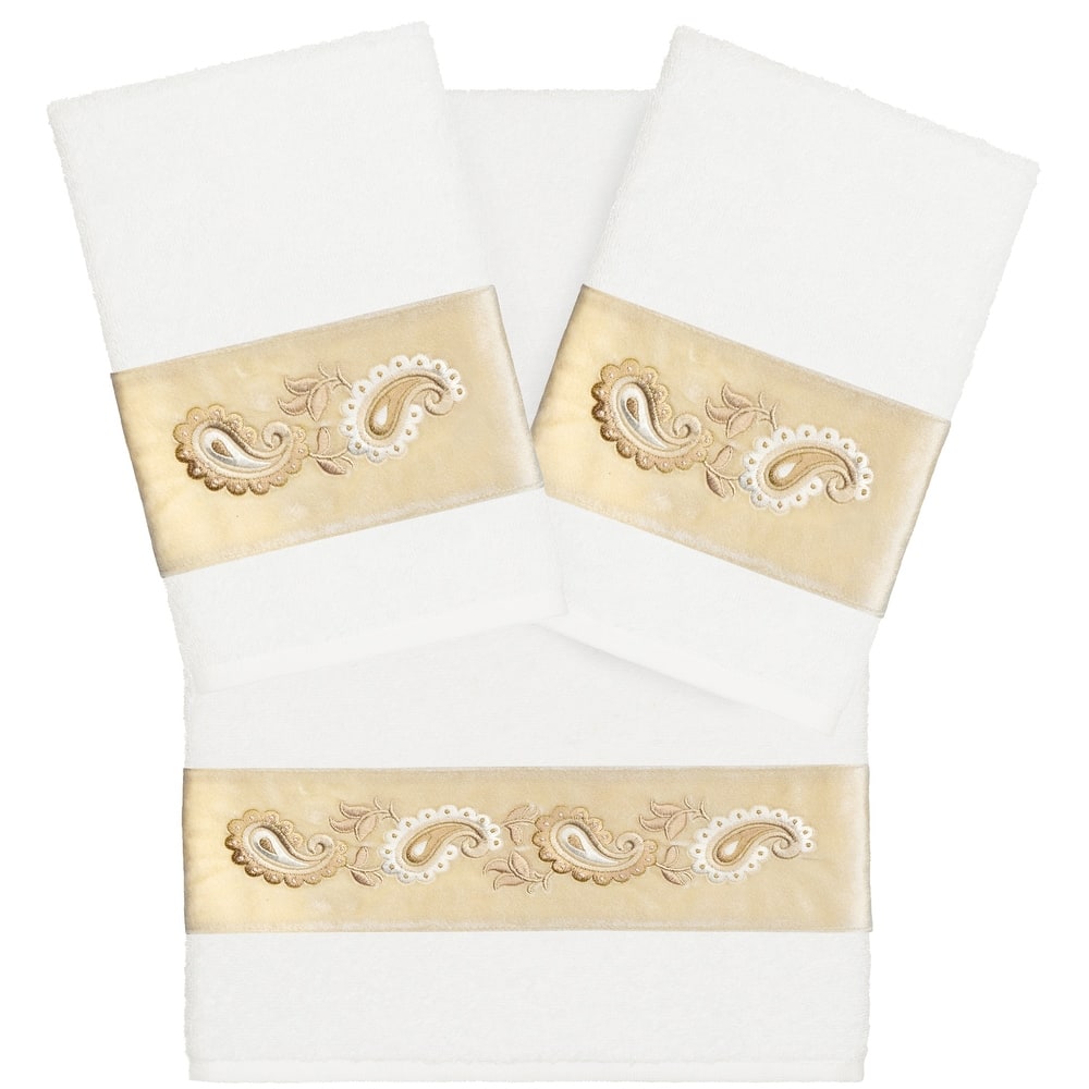 Authentic Hotel and Spa Turkish Cotton Mackenzie 3PC Towel Set