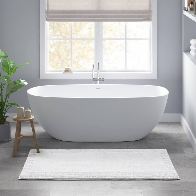 Cotton Tufted 3000 GSM Reversible Bath Rug