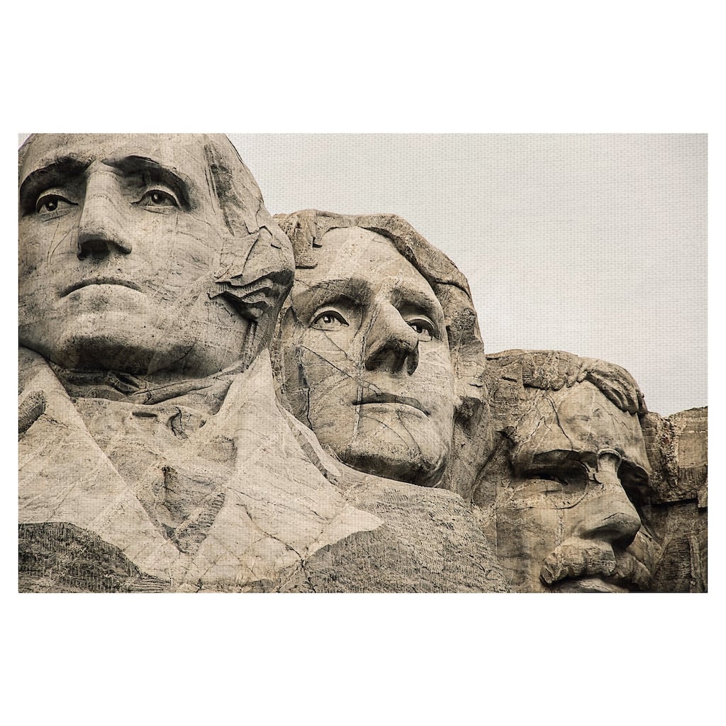 Rushmore by John Bakator Canvas Art Print