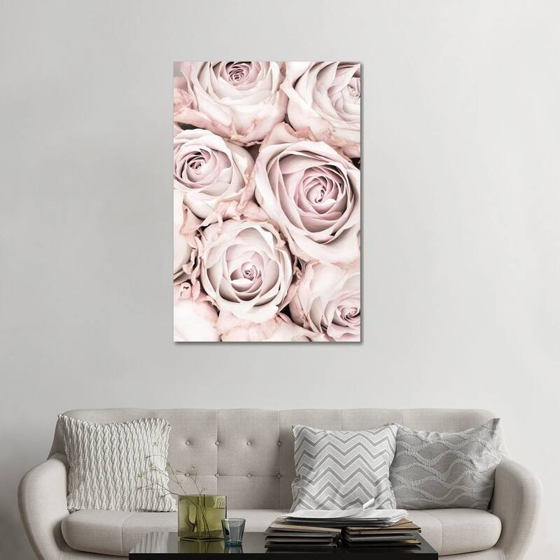 iCanvas "Pink Roses I" by 1X Studio Canvas Print - 48x32x1.5