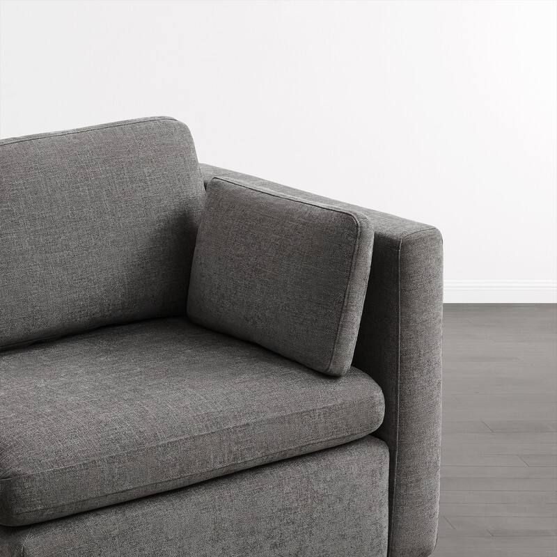 Spruce & Spring Mia Oversized Modular Sectional Fabric Sofa Set