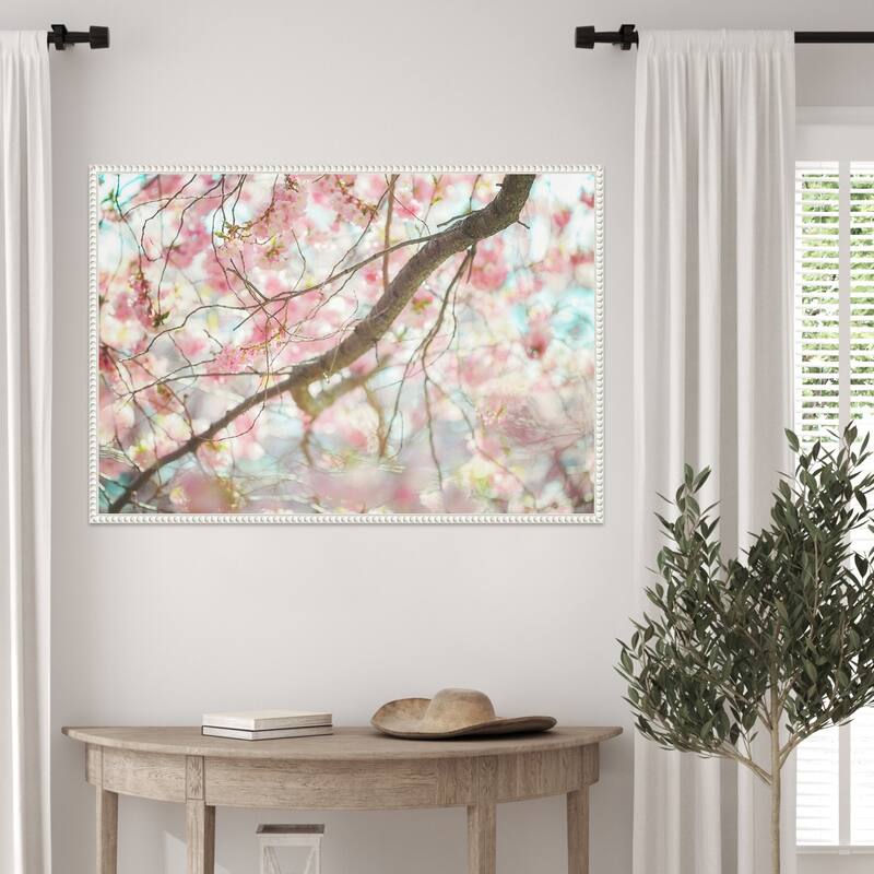 Branch Blossoms by Carrie Ann Grippo-pike Framed Canvas Wall Art Print