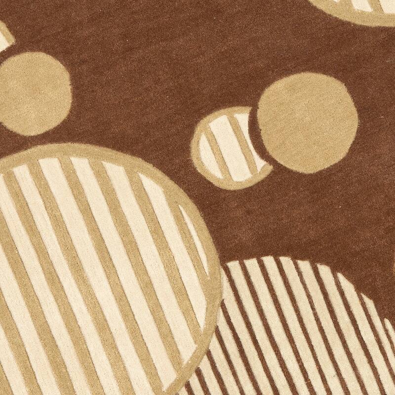 SAFAVIEH Handmade Modern Art Hanke Modern Polyester Rug