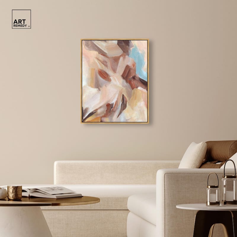 Layers of Colors I Canvas by Art Remedy