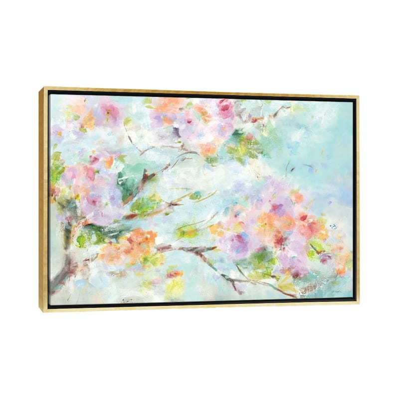 iCanvas "Bit of Spring" by Jill Martin Framed Canvas Print - Gold - 18x26