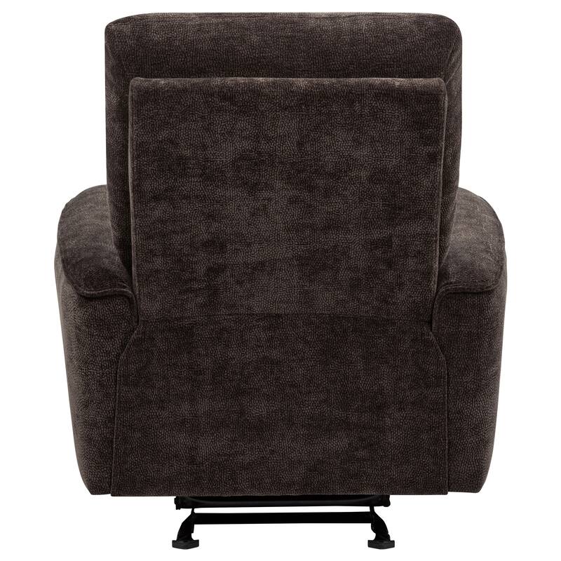 Navarro Chenille Upholstered Glider Recliner