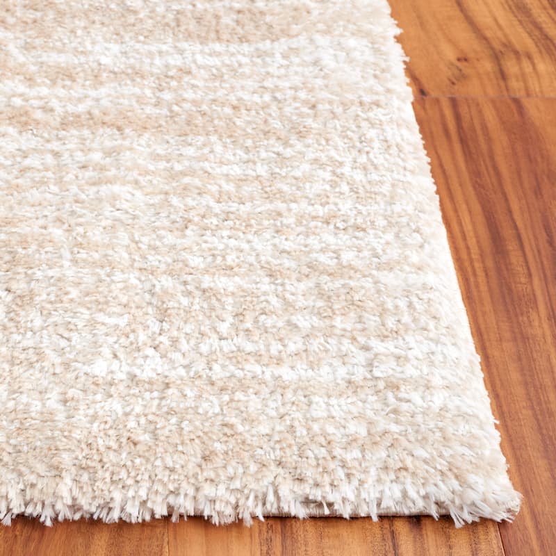 SAFAVIEH Tahoe Shag Yaprak Abstract 1.2-inch Thick Rug