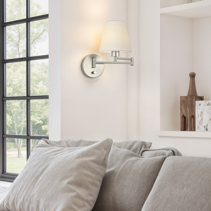 CO-Z Plug-in Swing Arm Wall Mount Sconce