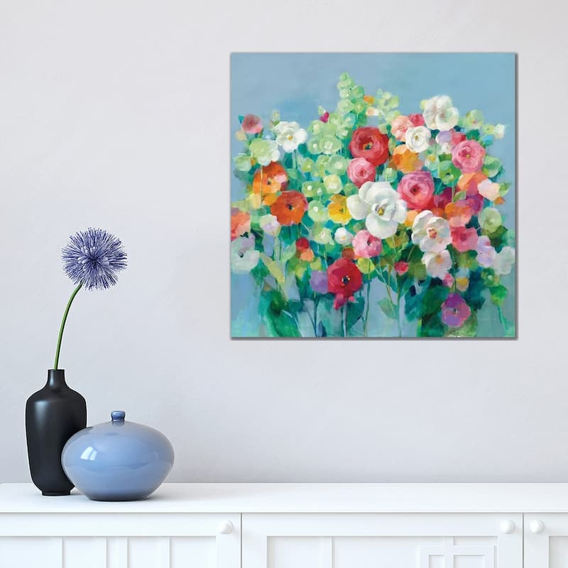 iCanvas "June Beauties" by Danhui Nai Canvas Print - 18x18x1.5