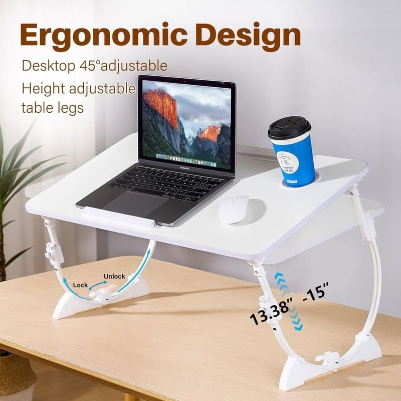 Adjustable Laptop Bed Desk
