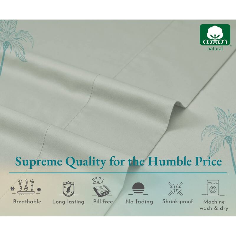 Luxury Split King Bedsheets For Adjustable Bed, 100 Cotton 500 Thread