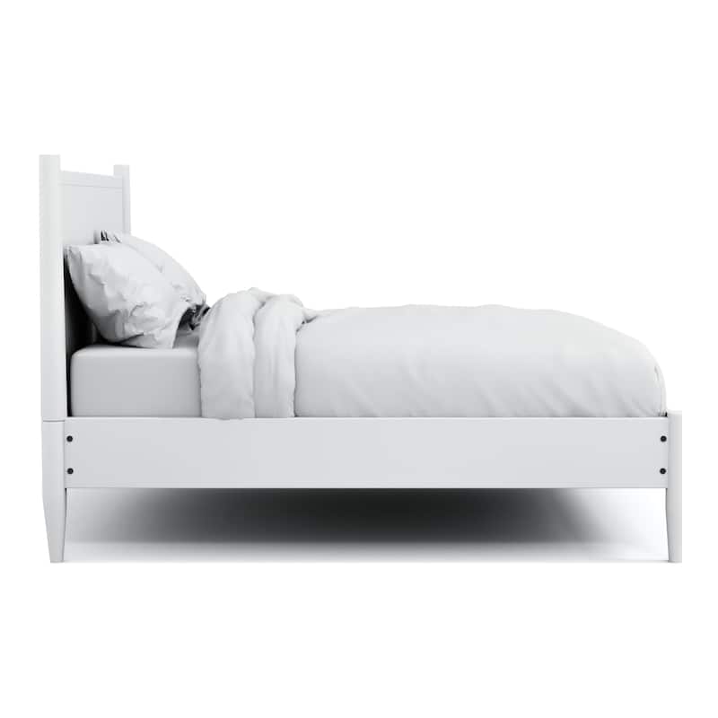Furniture of America Fopp Mid-century Solid Wood Platform Bed