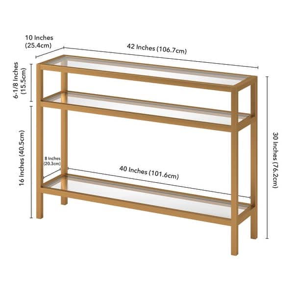 dimension image slide 1 of 11, Sivil Console Table